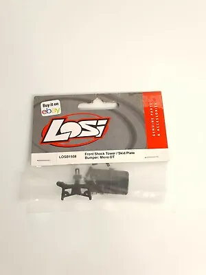 Losi Micro Desert Truck Front Shock Tower/Skid Plate Bumper LOSB1508 OZRC JC • £9.92