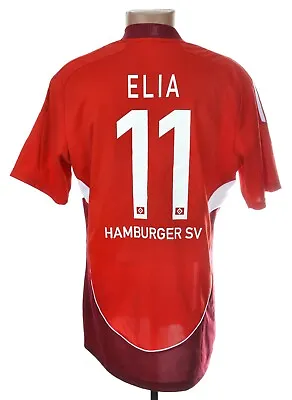 Hamburg Sv Germany 2009/2010 Third Football Shirt Jersey Adidas L #11 Elia • £89.99