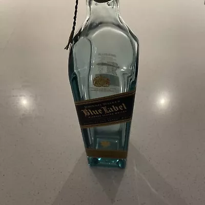 Empty Johnnie Walker Blue Label Scotch Whisky Bottle • $47.50
