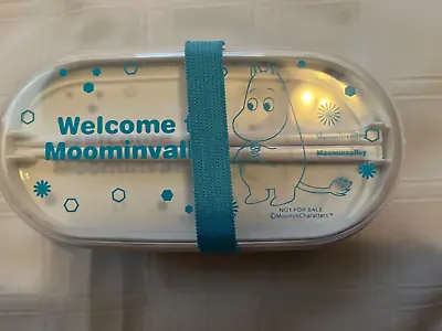 Promotional Moomin Valley Small Bento Box W/Chopsticks Found@Okinawa • $19.99