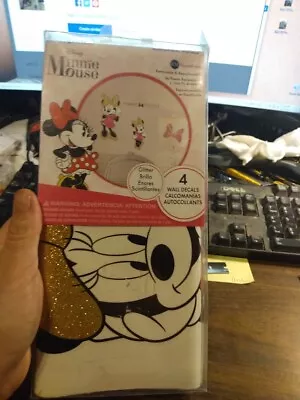 Room Mates Peel & Stick Wall Decals DISNEY MINNIE MOUSE  NEW IN BOX • $2.99