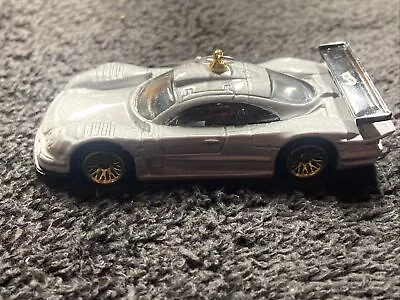 Vintage HOT WHEELS  Mercedes -CLK-LM ORNAMENT HAND-MADE Box1602 • $8