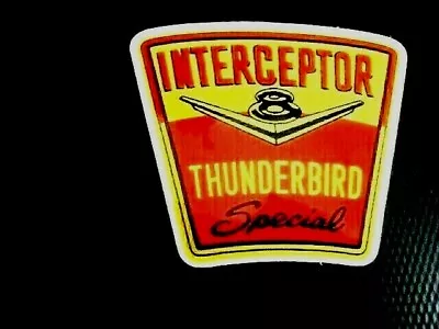 VINTAGE FORD *STICKER* Interceptor  V-8 SPECIAL First Year 1957 • $5.49