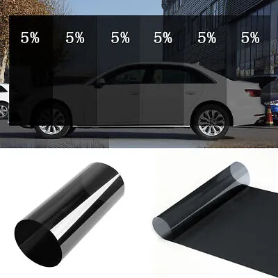 Car 5％VL Sun Visor Strip Tint Film Front Glass Windshield Anti-UV Shade Decal • $9.05
