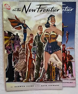 DC: The New Frontier By Darwyn Cooke Trade Paperback Vol1 & 2 Bundle • $35