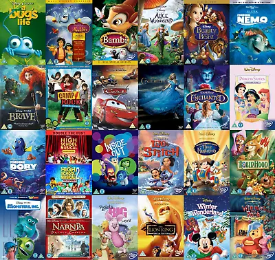 £2.75 • Buy Various Titles Kids DISNEY PIXAR Movies Cartoons Family DVD    BUY 3 Get 2 FREE