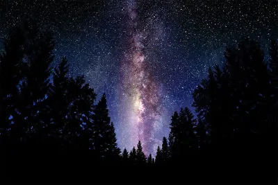 Milky Way Photo Space Galaxy Universe Starry Night Print Wall - POSTER 20 X30  • $23.99