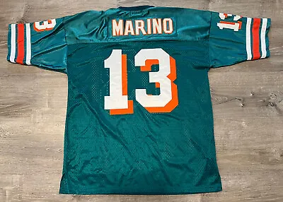 Jeff Hamilton Players Of The Century Jersey Miami Dolphins 13 Dan Marino XXXL 56 • $99.95