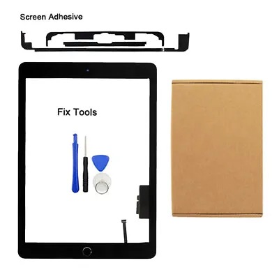 For 2018 IPad 6th Gen A1893 A1954 Touch Screen Digitizer Glass Replacement + IC • £11.99