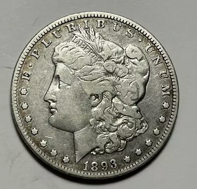 1893 O   Morgan Dollar F-vf • $5.50