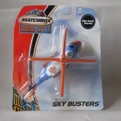 2003 Matchbox Hero City Sky Busters  Test Matchbox Team  Helicopter Chopper • $11.49