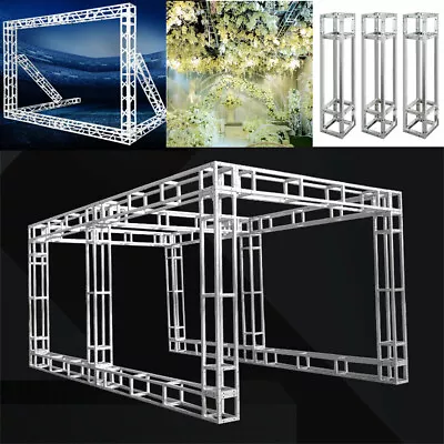 $419.91 • Buy 10FT DJ Lighting Square Truss Display Backdrop Stand Wedding Stage Tent System