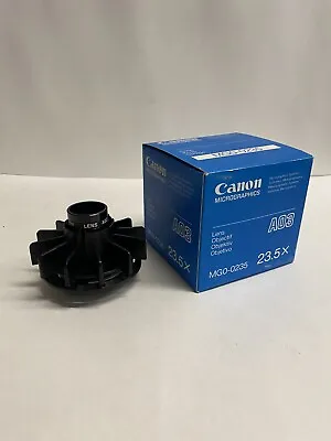 Canon Micrographics Lens MG0-0235 A03 23.5x • $159.99