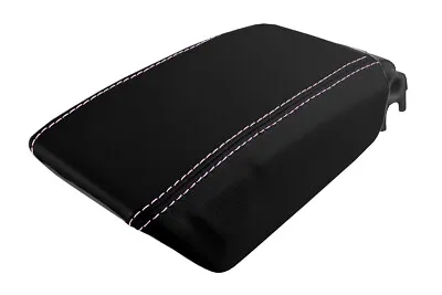 Console Lid Pull Over Cover Leather For Volvo V70 S60 2005-2007 Pink Stitch • $39.99