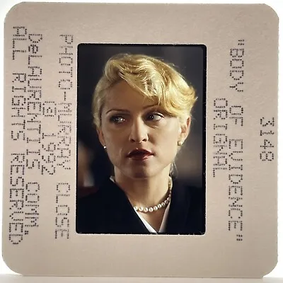 35mm Slide Of Madonna In Body Of Evidence Movie Vintage Publicity Promotion #6 • $24