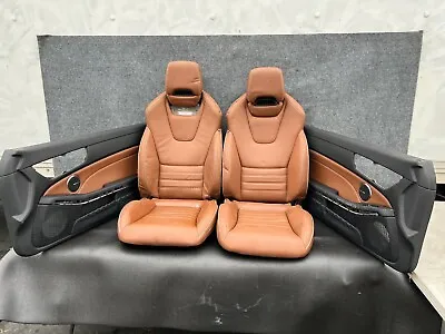 Mercedes R172 Slc43 Slc200 Slc300 Amg Front Leather Seat Door Panel Interior Oem • $1760