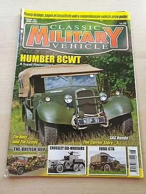 £7.99 • Buy Classic Military Vehicle Magazine Issue 145 June 2013 Humber 8CWT SAS Honda Jeep