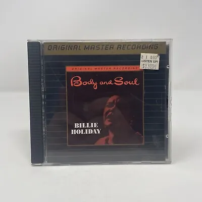 Billie Holiday - Body And Soul (CD 1996 MoFi 24k Verve Records) Rare HTF OOP • $29.99