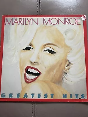 Marilyn Monroe Greatest Hits LP Vinyl 1980s  • £15