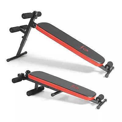 Marcy Folding Utility Bench W/ Headrest – Ab Slant Board SB-4606 Incline Workout • $149.99