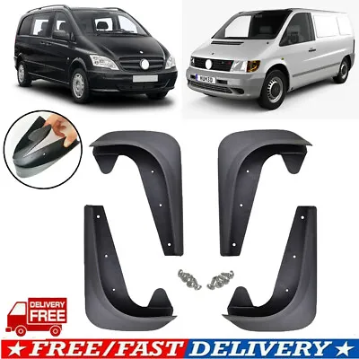 For Mercedes Benz Vito W638 W639 W447 Viano Mud Flaps Splash Guards Mudguards UK • $17.41