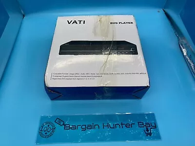 VATI Mini DVD Player Region Free HDMI Smart TV Support 1080P USB Remote  • £23