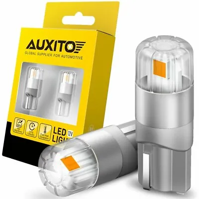 2x T10 168 194 LED Side Marker Light Bulb Amber Indicator Turn Signal Lights New • $8.99