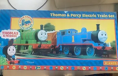 Thomas & Percy Hornby Electric Train Set With Radio Control Sound System • £195