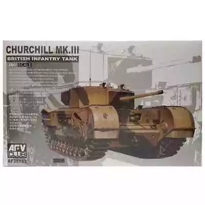 NEW 1:35 Churchill Mk. III British Infantry Tank - AFV CLUB - 35153 - Model Kit • £13.50