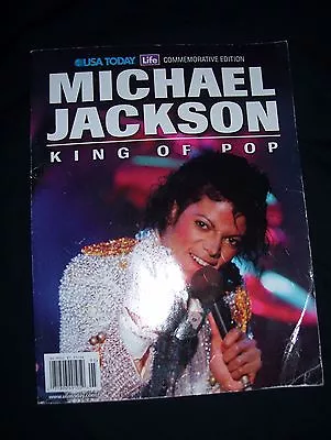 Michael Jackson King Of Pop USA Today Life Commemorative Edition Magazine • $15