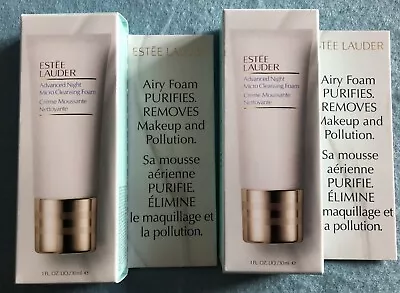 £13.99 • Buy 2 X Estée Lauder Advanced Night Micro Cleansing Foam 30ml (60ml Total) FREE P&P