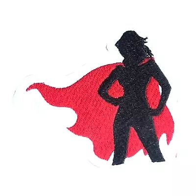 Feminist Patch Lady Superwoman Patch Embroidered Iron On Sew On Patch 8.5x8.5CM • $8.37