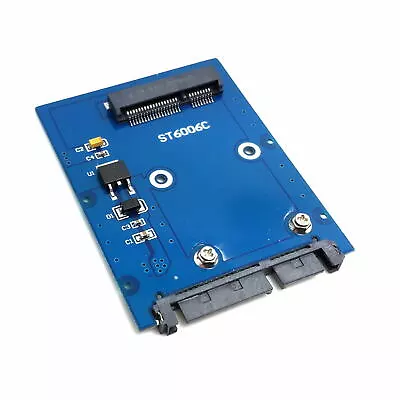 Slim Type Mini PCI-E MSATA SSD To 2.5  SATA 3.0 22pin Adapter Hard Disk PCBA • $7.99