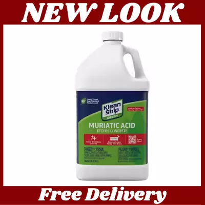 1 Gal. Green Muriatic Acid Brightens Concrete • $14.23