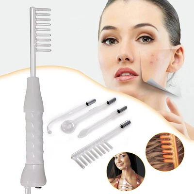 $36 • Buy 4x High Frequency Electrode Wand Facial Skin Care Blood Circulation Violet Ray