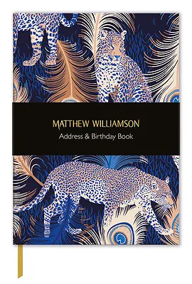 Matthew Williamson Leopards Address & Birthday Book • £9.75