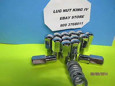 16 Duplex Mag Lug Nuts 9/16-18 8 Lug Western Turbine Wheels 8 Lug Chevy 71-1987 • $36.95