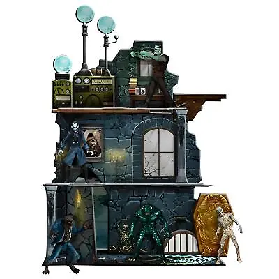 5 Points Mezco’s Monsters Tower Of Fear Deluxe Boxed Set • $119.99