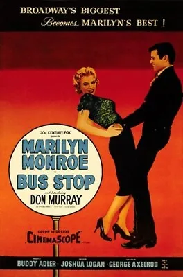 BUS STOP MOVIE POSTER Marilyn Monroe 1 - HOT RARE NEW • $9.98