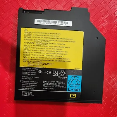 IBM Lenovo Slim Battery For ThinkPad T40 R40 X60 Series FRU PN 40Y6790 JAPAN • $24.99