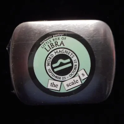 Magnetic Poetry Little Box Of LIBRA (Sept. 23 - Oct. 22) • $7.95