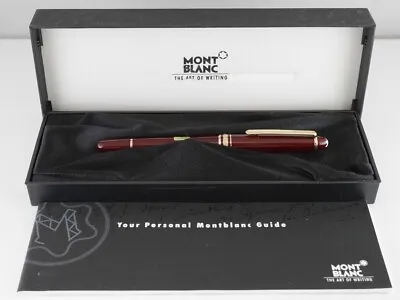 Montblanc Meisterstuck 144 Bordeaux Fountain Pen M (bicolor Nib) With Box • $249