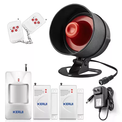 KERUI Wireless Home Standalone Siren Alarm System Security Barglar 433MHZ • $11.39