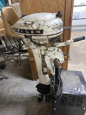 Antique 1950's Sears Roebuck Elgin 5714 60020 Outboard Boat Motor Vintage • $120