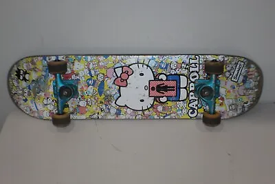 RARE Girl Skateboards X Sanrio Hello Kitty Mike Carroll Deck Complete USED • $150