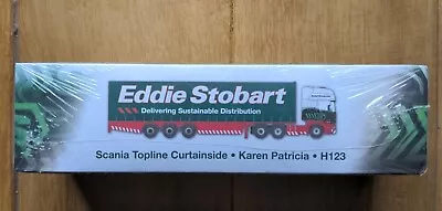 Eddie Stobart - Scania Topline Curtainside Karen Patricia H123 - New And Sealed • £12.45