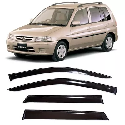 For Mazda Demio 1997-2003 Side Window Wind Visors Sun Rain Guard Vent Deflectors • $119