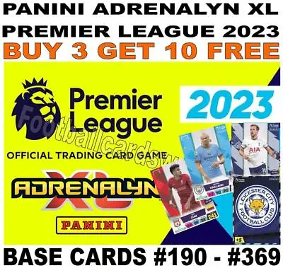 £0.99 • Buy Panini Adrenalyn Xl Premier League 2023 -  Base Cards #190 - #369