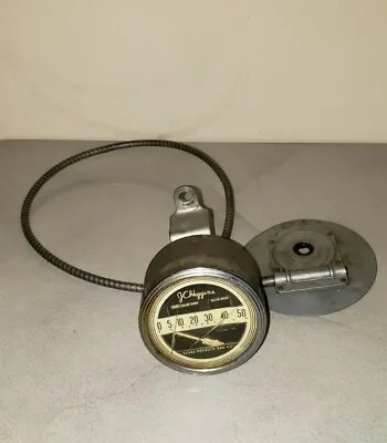 Rare Vintage JC Higgins Sears Roebuck Bike Bicycle Guage Speedometer W Odometer  • $95