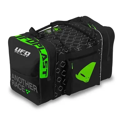 UFO Large Gear Bag Motocross MX Gear Bag Enduro MX Travel Luggage Moto Bag Black • $65.68